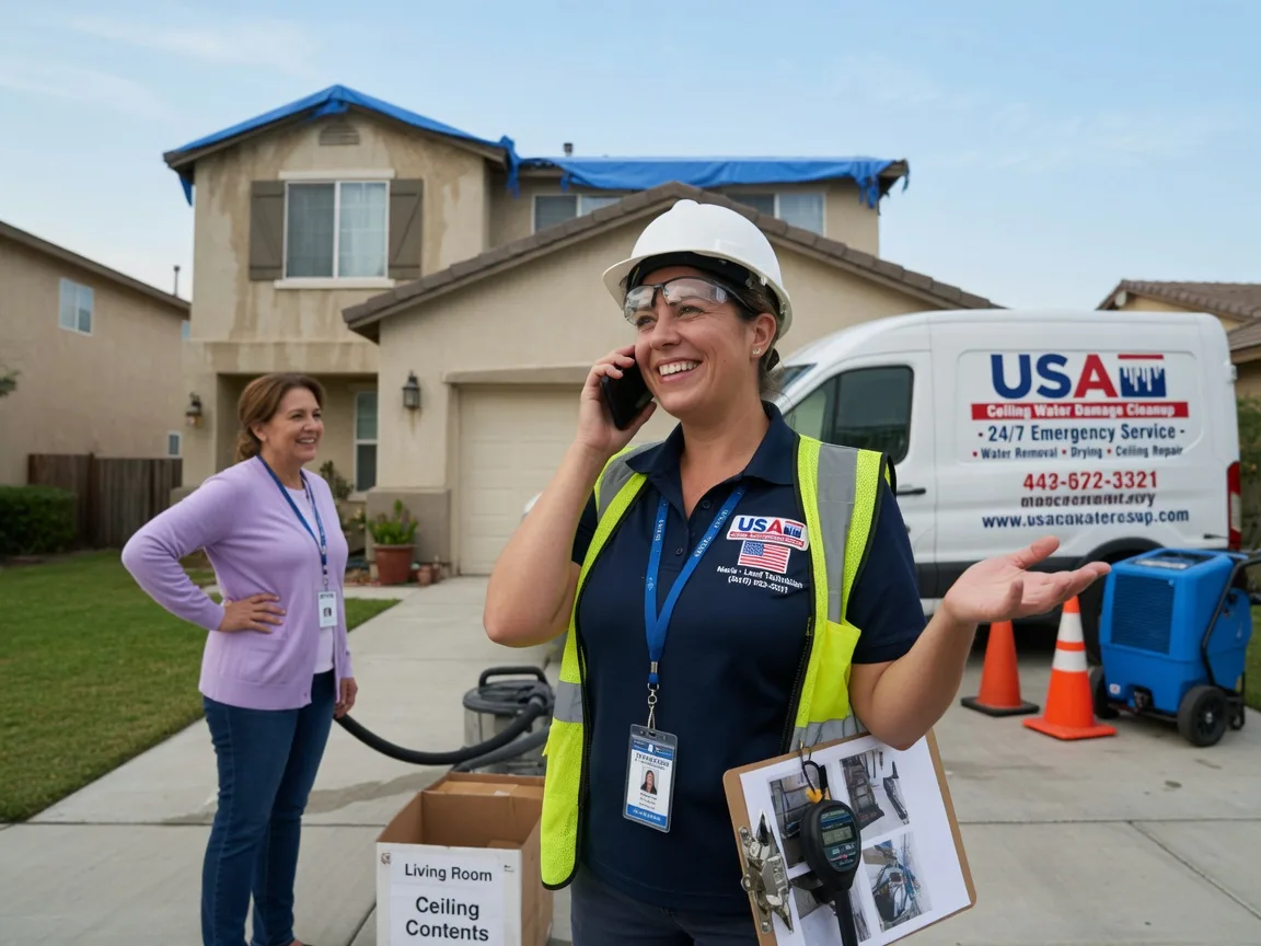 Ceiling Water Damage Restoration Farmington, CA FAQs